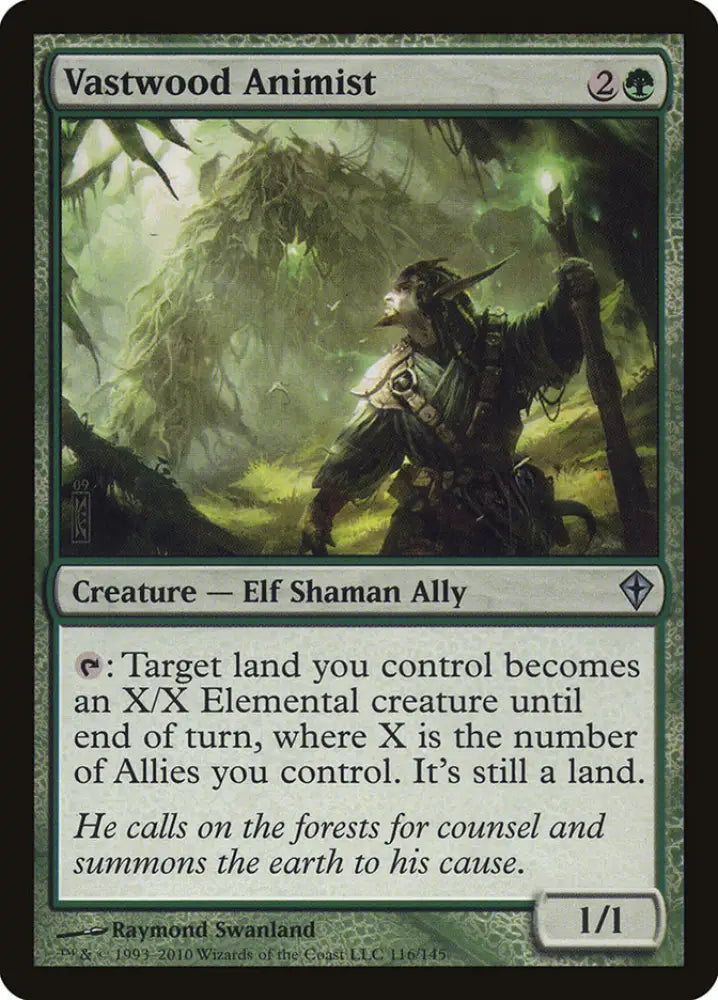 Vastwood Animist [Worldwake] - MTG Single