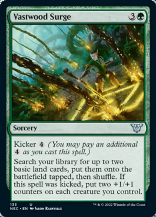 Vastwood Surge [Kamigawa: Neon Dynasty Commander] - MTG Single