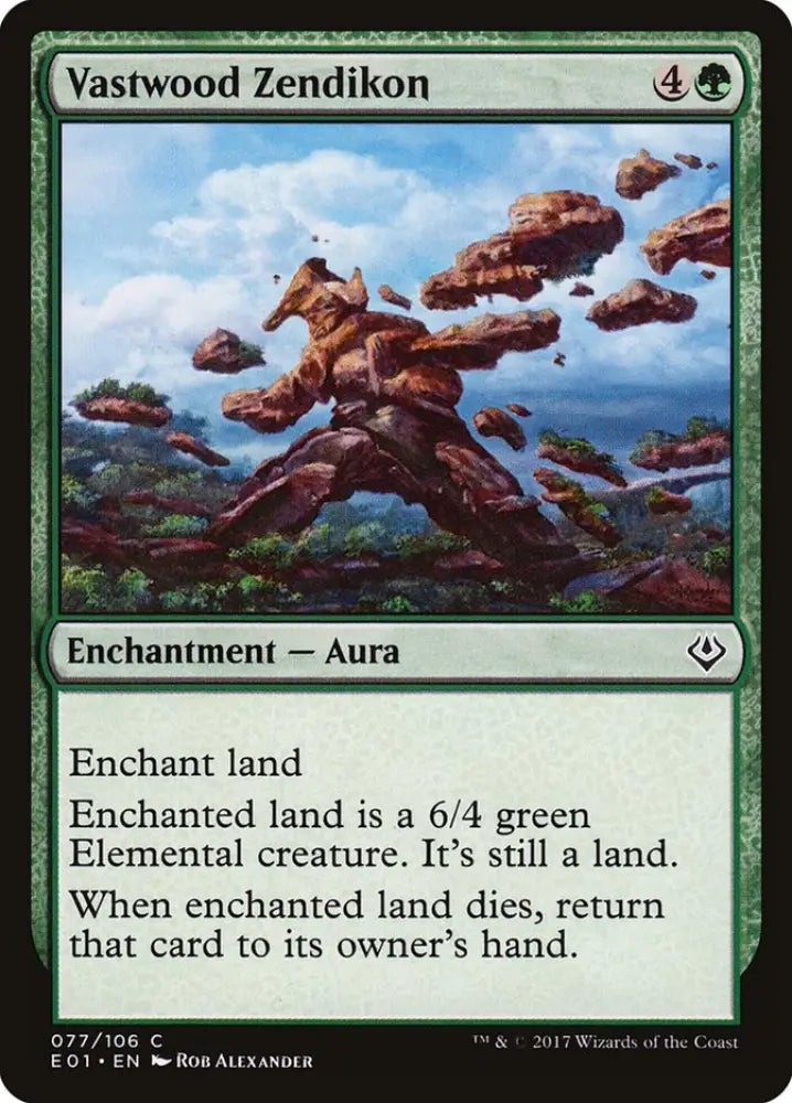 Vastwood Zendikon [Archenemy: Nicol Bolas] - MTG Single
