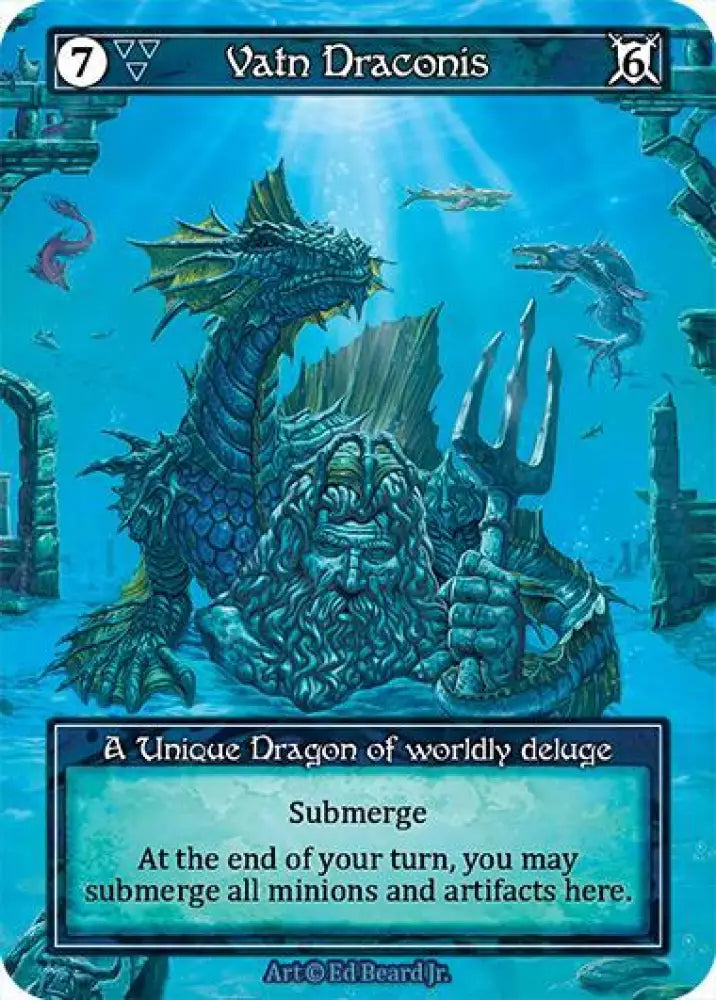 Vatn Draconis (Foil) [Dragonlord]