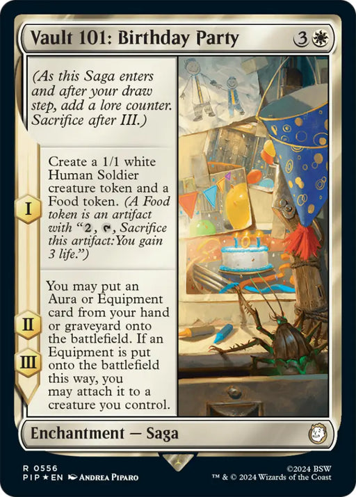 Vault 101: Birthday Party (Surge Foil) [Fallout] - MTG Single