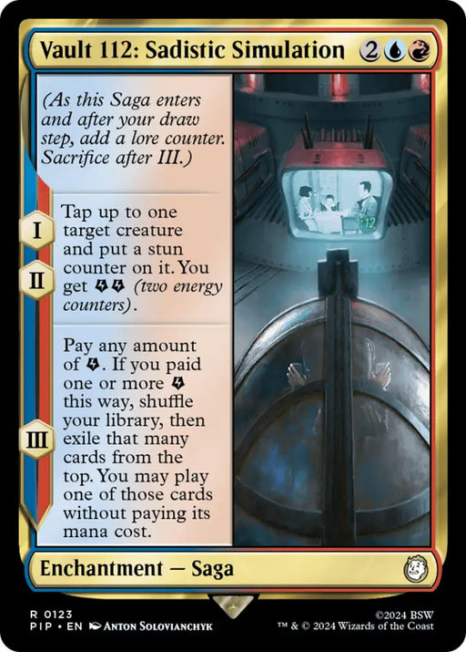 Vault 112: Sadistic Simulation [Fallout] - MTG Single