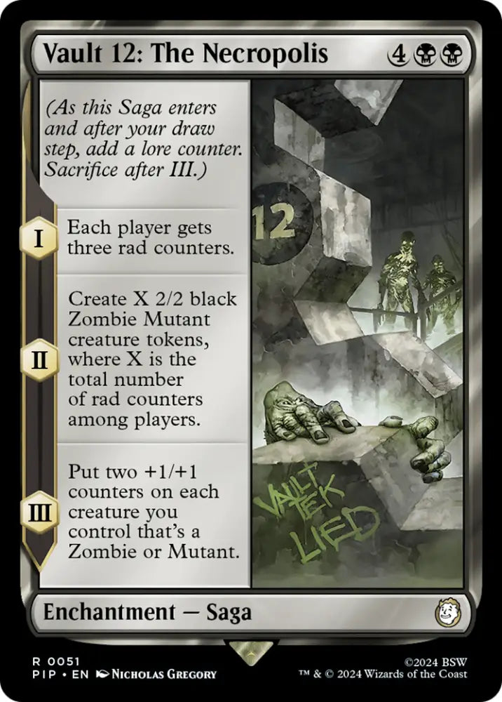 Vault 12: The Necropolis [Fallout] - MTG Single