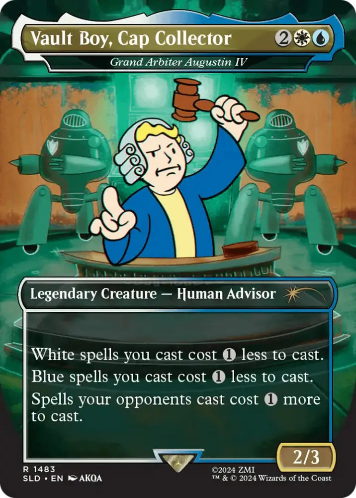 Vault Boy Cap Collector - Grand Arbiter Augustin IV [Secret Lair Drop Series] - MTG Single