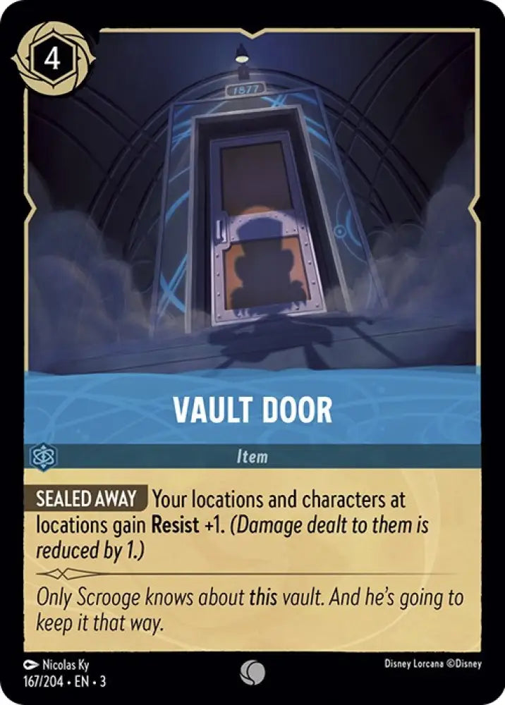 Vault Door (167/204) [Into the Inklands] - Lorcana Single