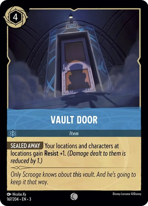 Vault Door (167/204) [Into the Inklands] - Lorcana Single