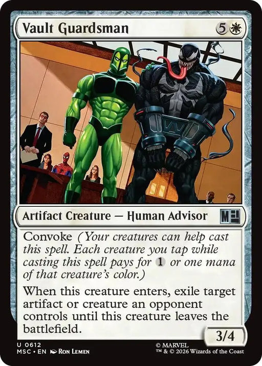 Vault Guardsman (612) [Marvel Super Heroes Commander]