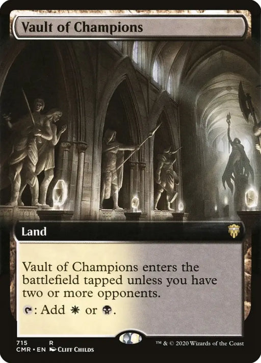 Vault of Champions (Extended Art) [Commander Legends] - MTG Single