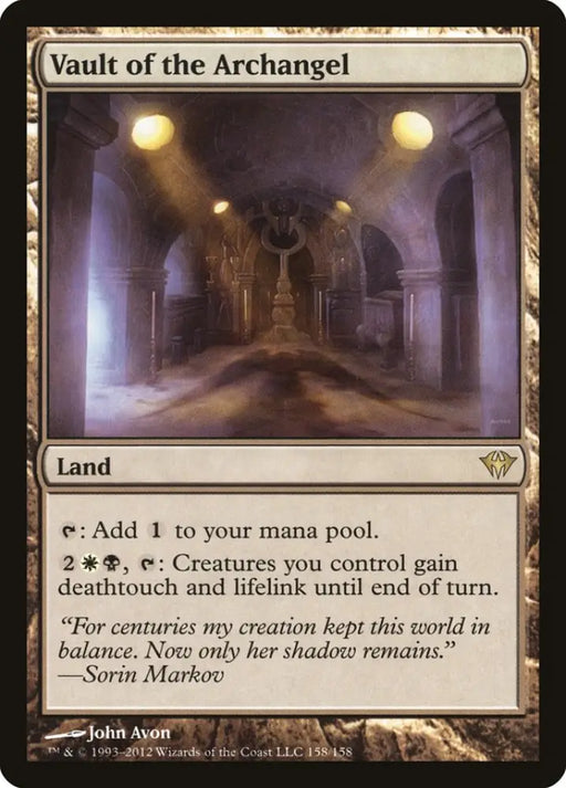 Vault of the Archangel [Dark Ascension] - MTG Single
