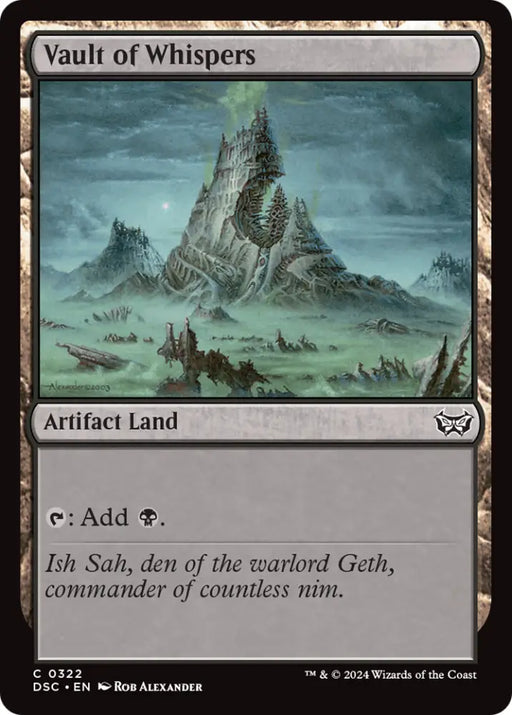 Vault of Whispers [Duskmourn: House of Horror Commander] - MTG Single
