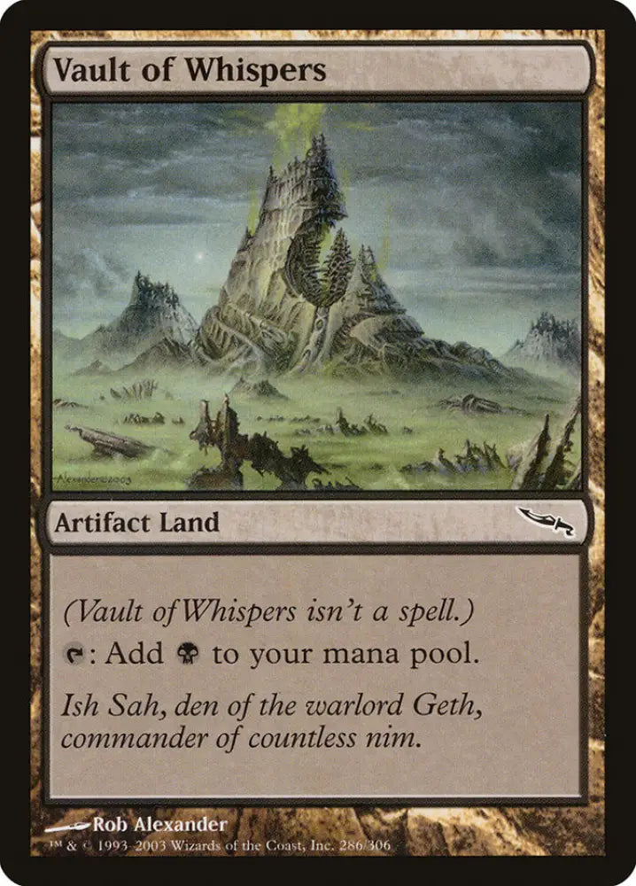 Vault of Whispers [Mirrodin] - MTG Single