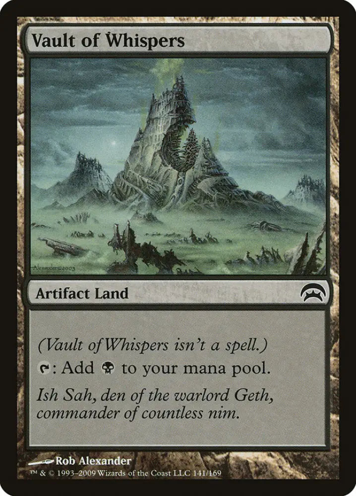 Vault of Whispers [Planechase] - MTG Single
