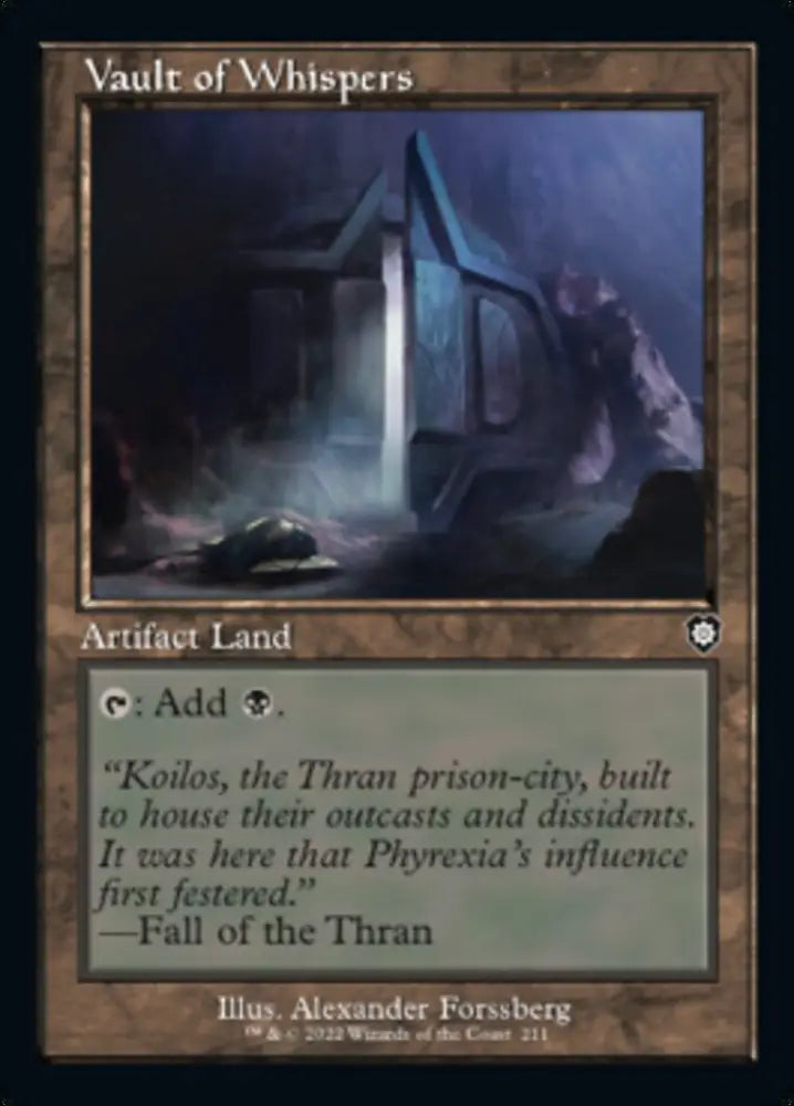 Vault of Whispers (Retro) [The Brothers’ War Commander] - MTG Single
