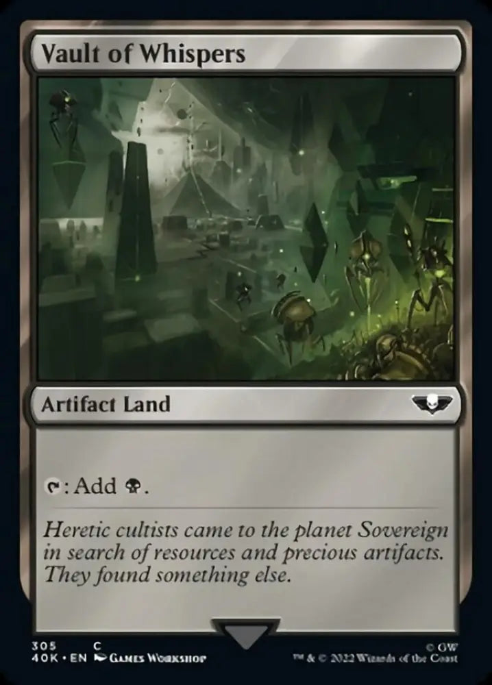 Vault of Whispers [Warhammer 40,000] - MTG Single