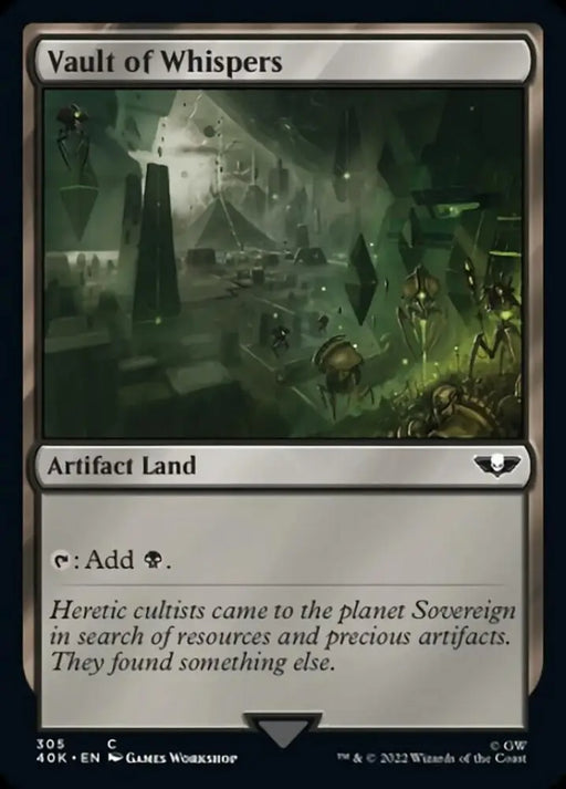 Vault of Whispers [Warhammer 40,000] - MTG Single