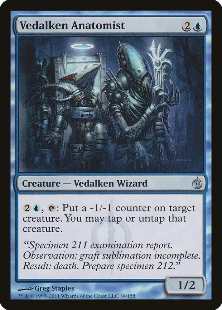 Vedalken Anatomist [Mirrodin Besieged] - MTG Single