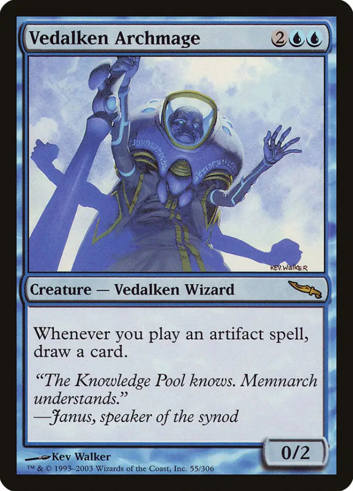 Vedalken Archmage [Mirrodin] - MTG Single