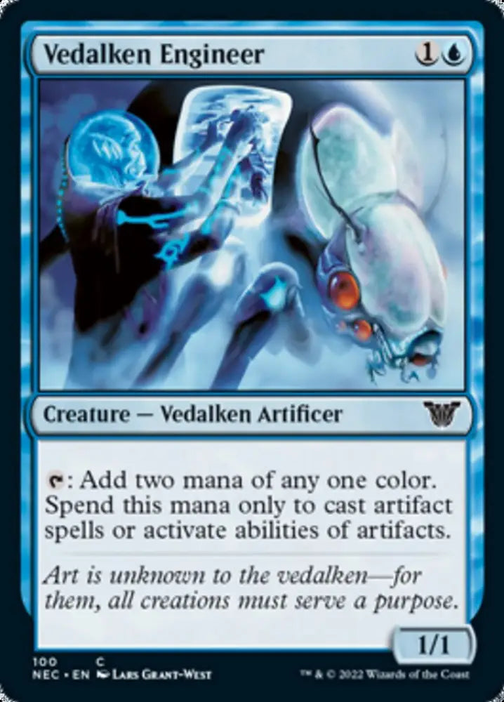 Vedalken Engineer [Kamigawa: Neon Dynasty Commander] - MTG Single