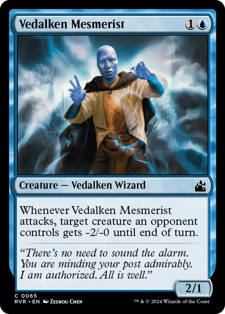 Vedalken Mesmerist [Ravnica Remastered] - MTG Single