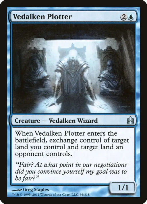 Vedalken Plotter [Commander 2011] - MTG Single