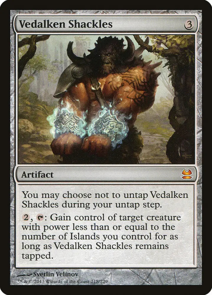 Vedalken Shackles [Modern Masters] - MTG Single