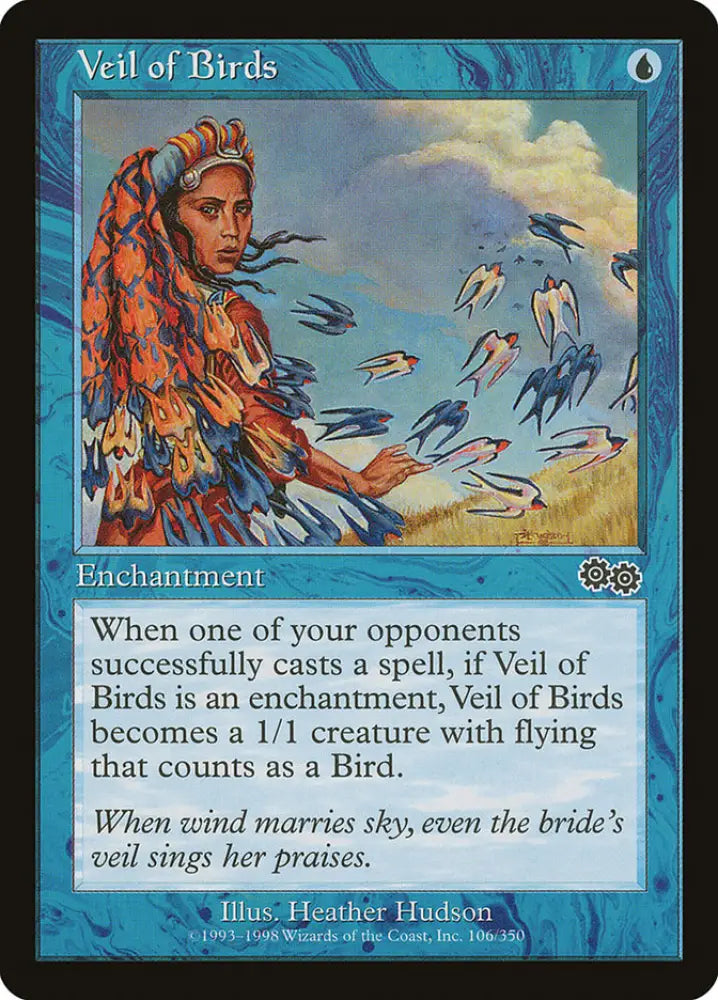 Veil of Birds [Urza’s Saga] - MTG Single