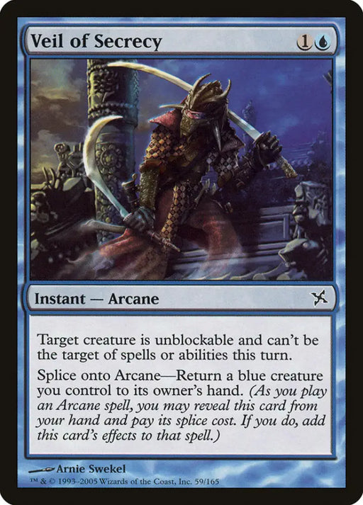 Veil of Secrecy [Betrayers of Kamigawa] - MTG Single