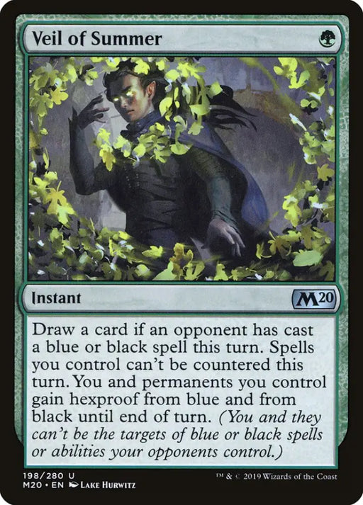 Veil of Summer [Core Set 2020] - MTG Single