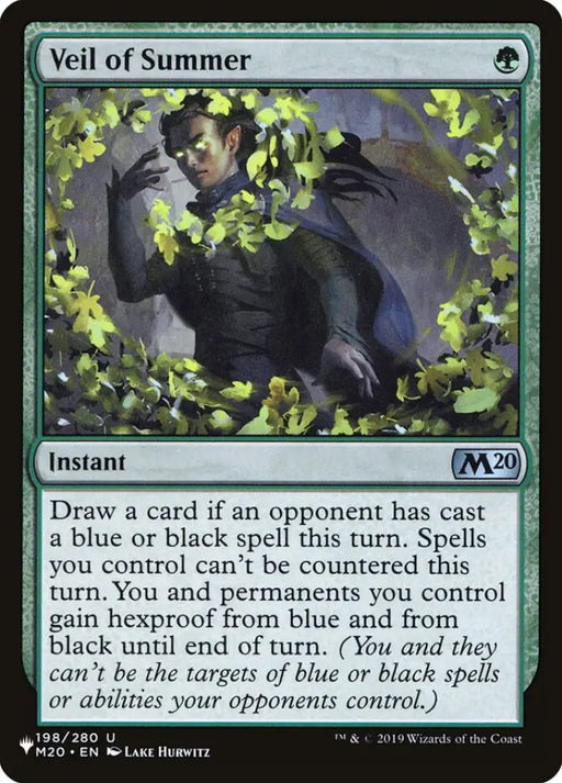 Veil of Summer [The List] - MTG Single