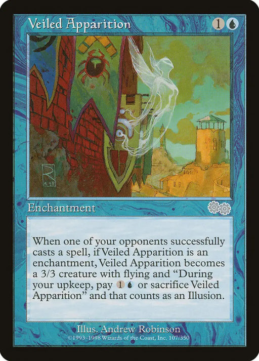 Veiled Apparition [Urza’s Saga] - MTG Single