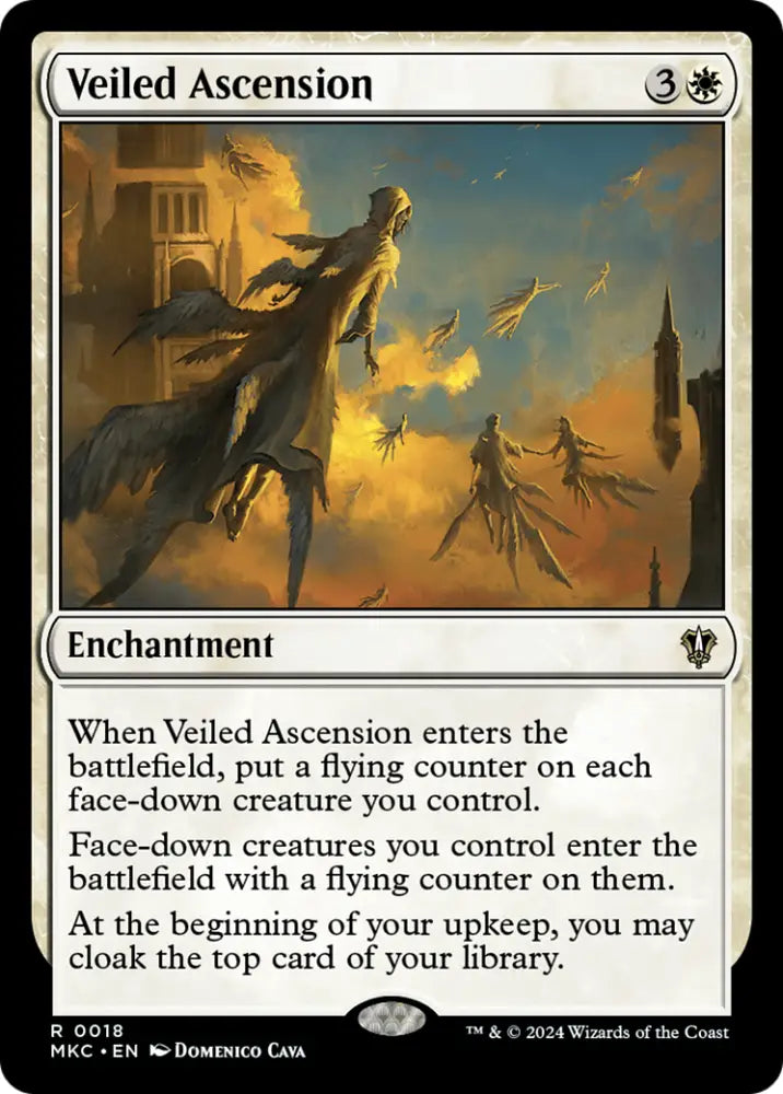 Veiled Ascension [Murders at Karlov Manor Commander] - MTG Single