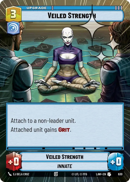 Veiled Strength (Hyperspace Foil) (630) [A Lawless Time]