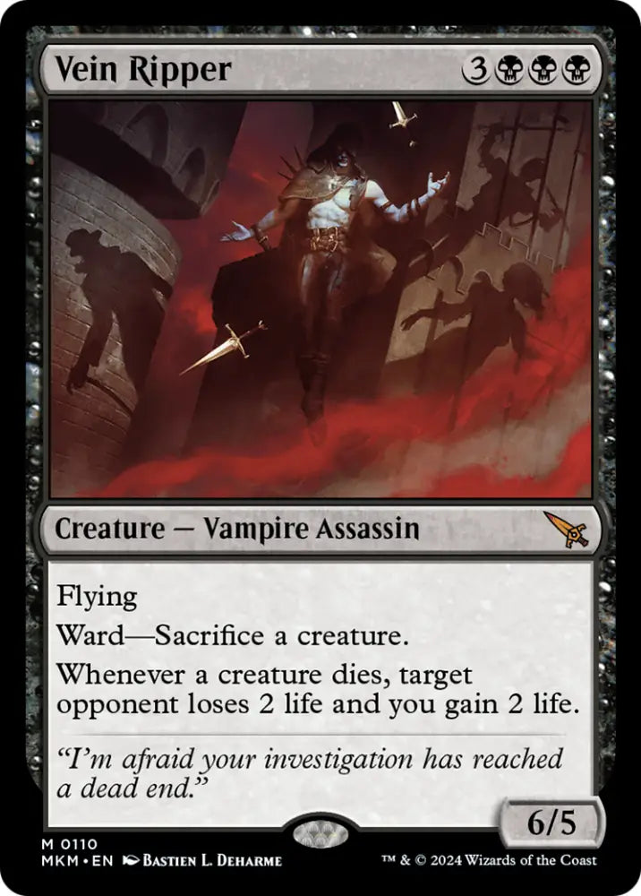 Vein Ripper [Murders at Karlov Manor] - MTG Single