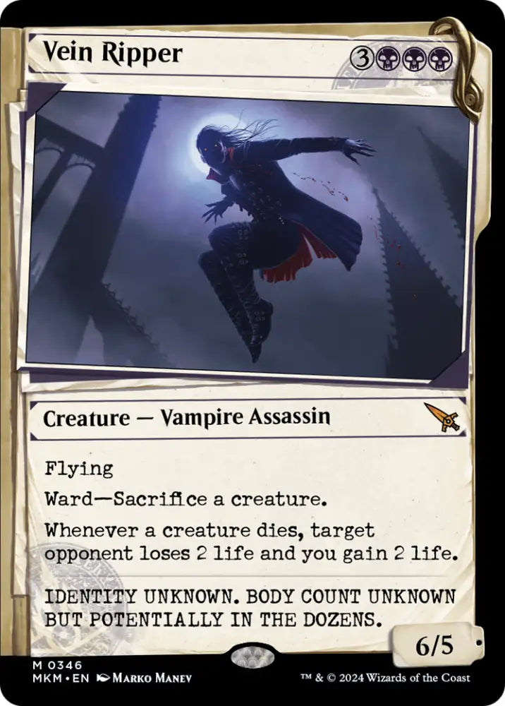 Vein Ripper (Showcase) [Murders at Karlov Manor] - MTG Single