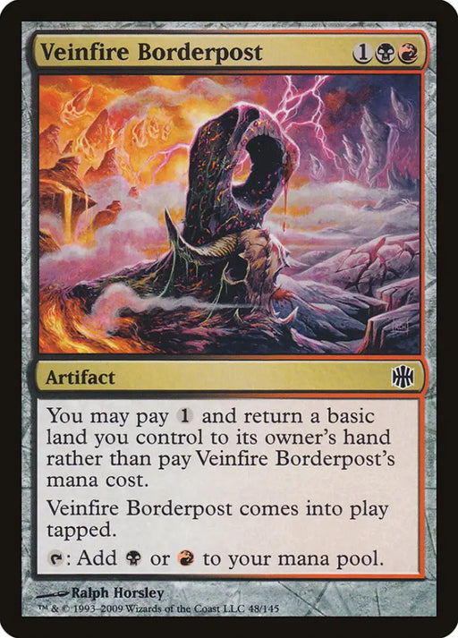 Veinfire Borderpost [Alara Reborn] - MTG Single