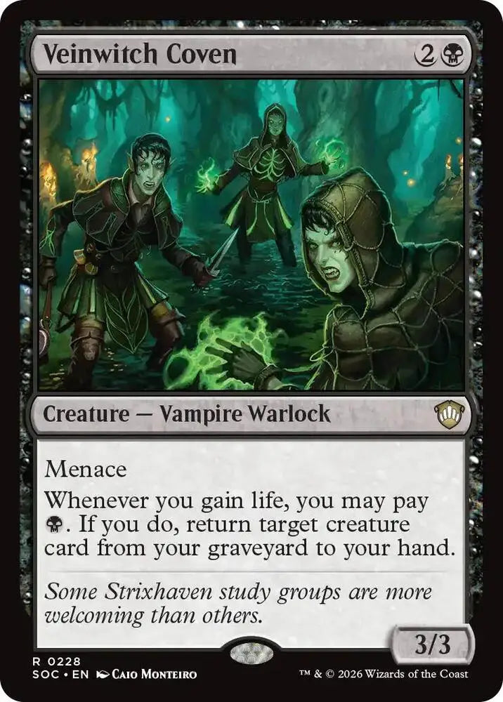 Veinwitch Coven (228) [Secrets of Strixhaven Commander]