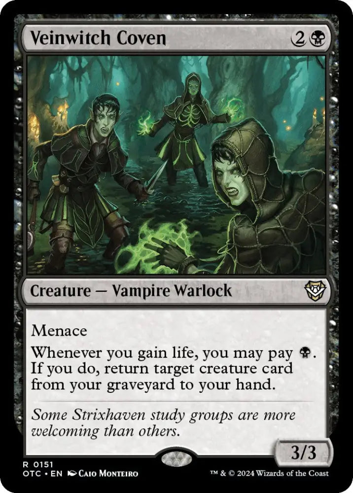 Veinwitch Coven [Outlaws of Thunder Junction Commander] - MTG Single