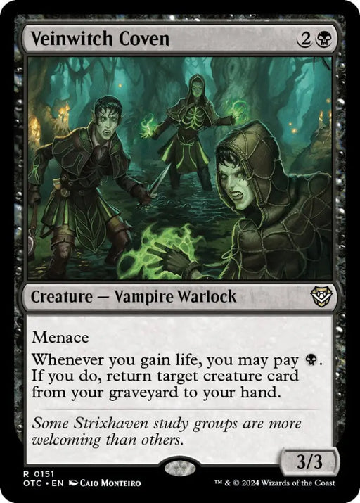 Veinwitch Coven [Outlaws of Thunder Junction Commander] - MTG Single