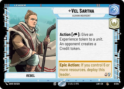 Vel Sartha - Aldhani Insurgent (6/264) [A Lawless Time]