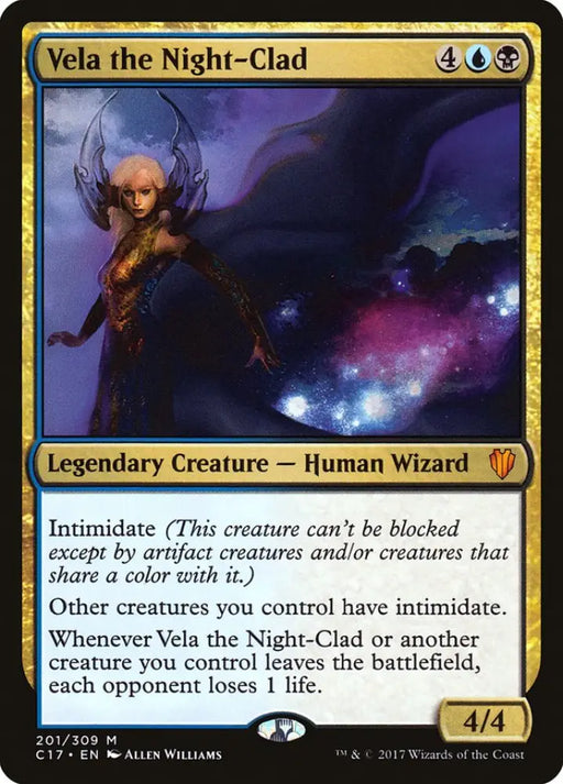 Vela the Night-Clad [Commander 2017] - MTG Single