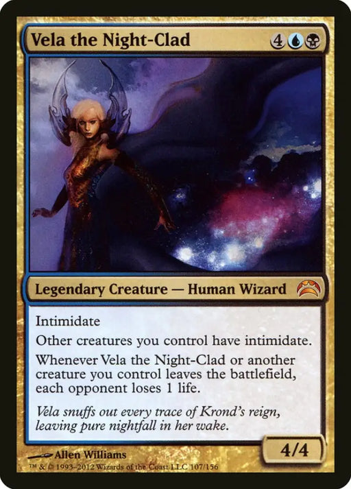 Vela the Night-Clad [Planechase 2012] - MTG Single
