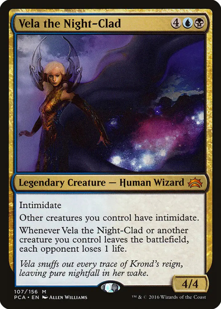 Vela the Night-Clad [Planechase Anthology] - MTG Single
