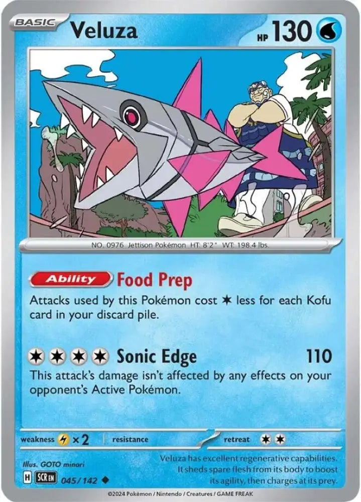 Veluza (045/142) [Scarlet & Violet: Stellar Crown] - Pokemon Single