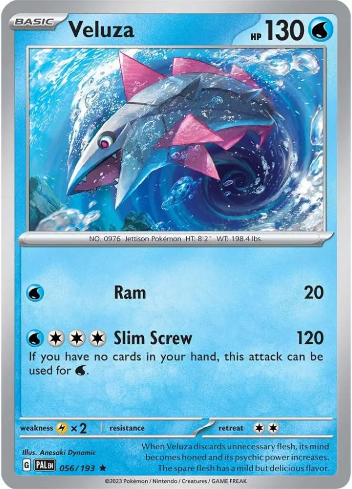 Veluza (056/193) [Scarlet & Violet: Paldea Evolved] - Pokemon Single