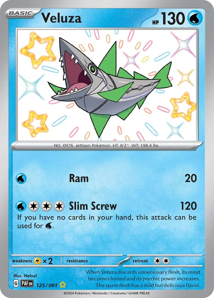 Veluza (125/091) [Scarlet & Violet: Paldean Fates] - Pokemon Single