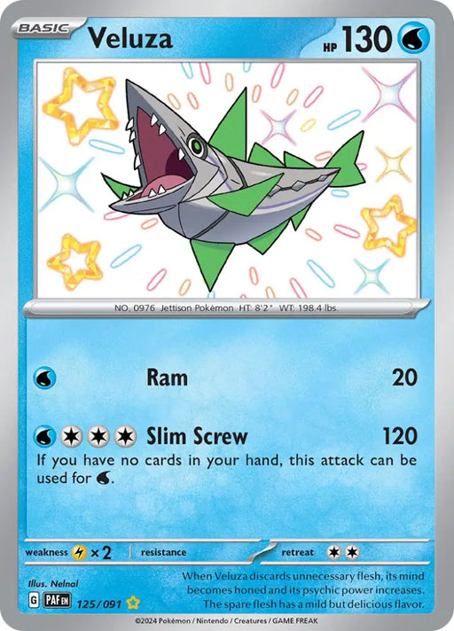 Veluza (125/091) [Scarlet & Violet: Paldean Fates] - Pokemon Single