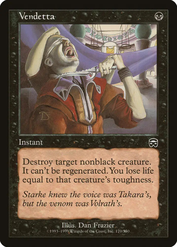 Vendetta [Mercadian Masques] - MTG Single