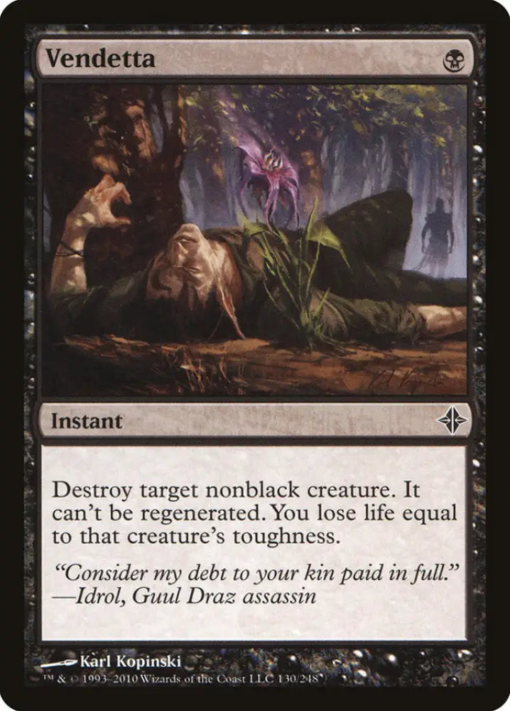 Vendetta [Rise of the Eldrazi] - MTG Single