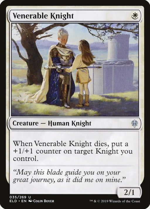 Venerable Knight [Throne of Eldraine] - MTG Single
