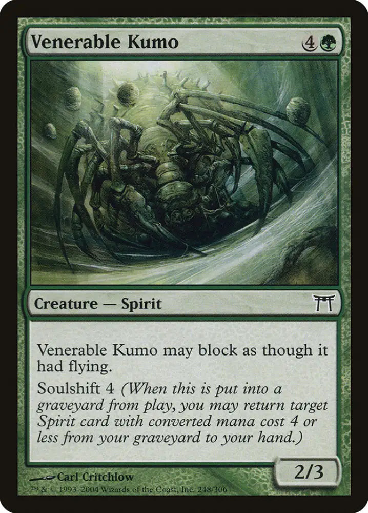 Venerable Kumo [Champions of Kamigawa] - MTG Single